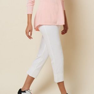 Isaac MizrahiRegular 24/7 Stretch Crop Pants NRW